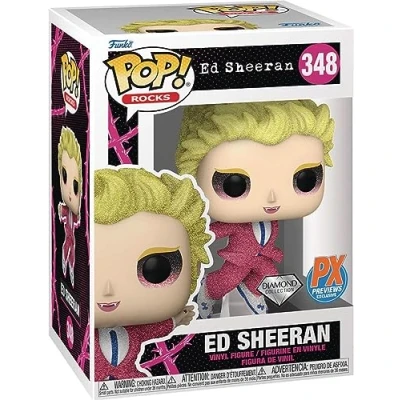 Afbeelding van Funko Pop! Rocks: Ed Sheeran #348 Diamond Collection Special Edition