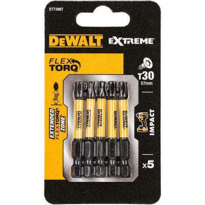 Afbeelding van DeWalt Accessoires IMPACT Torsion 50mm Torx T30 DT7398T QZ