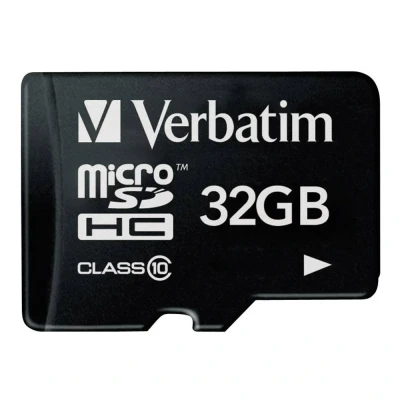 Afbeelding van Verbatim Microsdhc Geheugenkaart, Klasse 10, 32 Gb Geheugenkaart