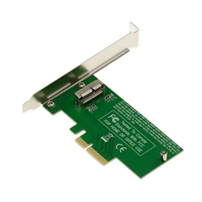 Afbeelding van KALEA INFORMATIQUE © PCIE Controllerkaart voor SSD Mac 2013 2014 2015 2016 2017 2018 in 12+16 pin (MD711 MD712 MD760 MD761 ME864 ME865 ME866 ME293 ME294 ME8888 74.) PCI Express 4X