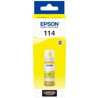 Afbeelding van Epson 114 (C13T07B440) Inktcartridge Geel