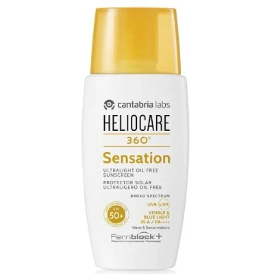 Afbeelding van Cantabria Labs Heliocare 360º Sensation SPF50 Dagelijkse gezichtsbescherming, matterend, antioxidant, 50 ml