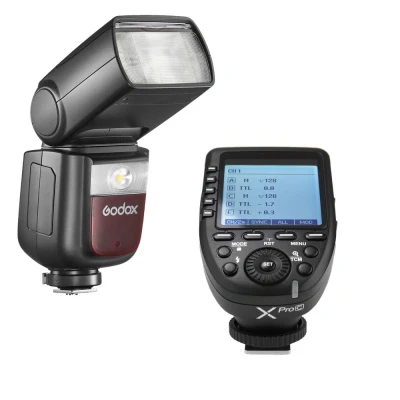 Afbeelding van Godox Reportageflitser V860III X Pro Trigger Kit voor Canon