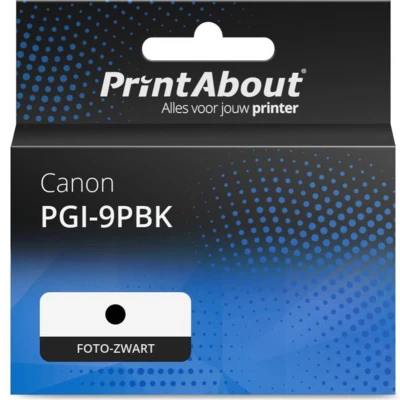Afbeelding van Huismerk Canon PGI 9PBK Inktcartridge Foto zwart