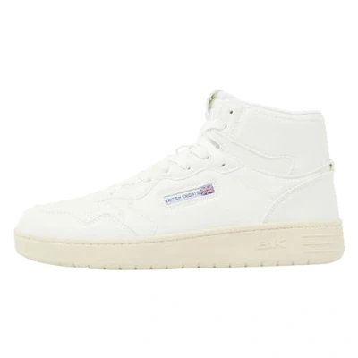 Afbeelding van British Knights Noors MID Sneakers hoog, Heren, Maat: 41, white Kunststof
