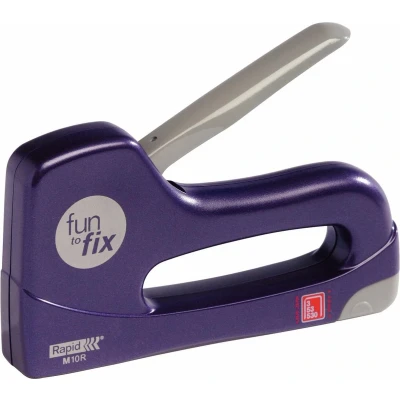 Afbeelding van Rapid Nietpistool F2F M10R (in blisterverpakking) Paars