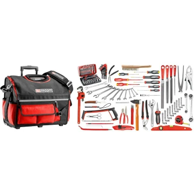 Image de FACOM BSR20.SG4A set d&#039;outils pour les services généraux dans une valise en tissu 112 pièces