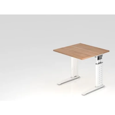 Afbeelding van hjh OFFICE PRO Unda 8 W Walnoot Melamine gecoate spaanplaat