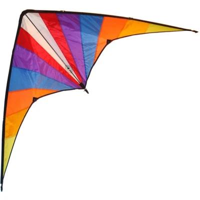 Afbeelding van Vlieger Stuntvlieger Regenboog XL 160x180 cm