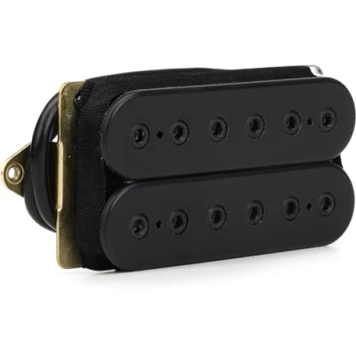 Image de Accessoires guitares DIMARZIO MICRO DP151F BK PAF PRO F SPACED HUMBUCKER NOIR Doubles / Humbuckers