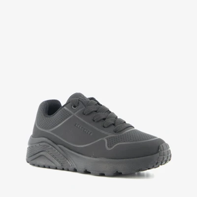 Afbeelding van Skechers Uno Lite Delodox jongens sneakers zwart Maat 36 Extra comfort Memory Foam