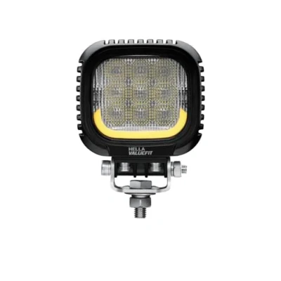 Afbeelding van HELLA Valuefit 1GA 357 109 031 Projecteur de travail LED S3000 2.0 12 V 3000 lm Système repassage Éclairage proximité Câble : 300 mm Quantité 1, feu position blanc/jaune