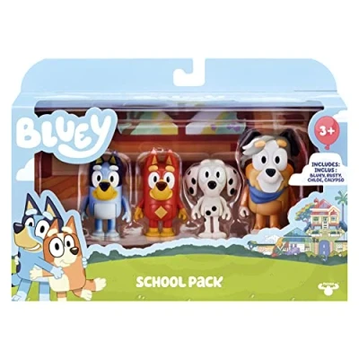 Afbeelding van Bluey School Friends (X4 Figurines) Moose Toys
