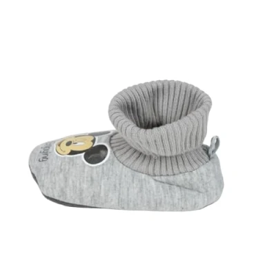 Afbeelding van Slippers Voor in Huis Mickey Mouse Lichtgrijs Schoenmaat 26