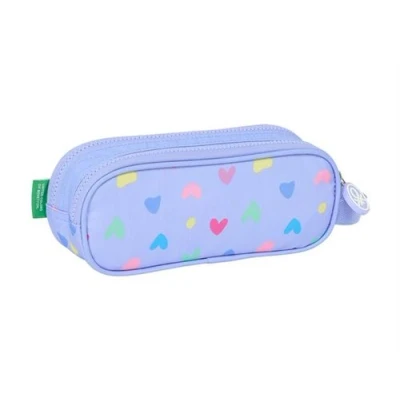 Image de SAFTA Trousse double Benetton &quot;Lila&quot;