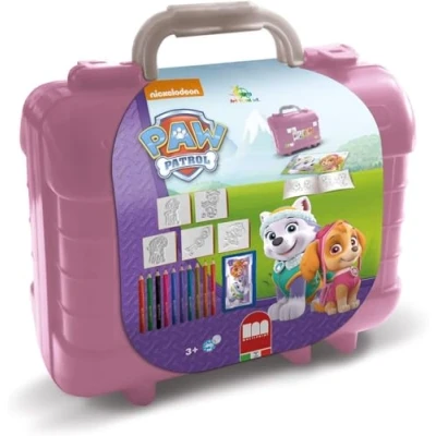 Afbeelding van PAW Patrol Skye Reis Stempel en Kleurkoffer