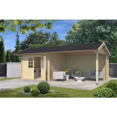 Afbeelding van Blokhut Maribel 700x320 cm