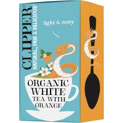 Afbeelding van Biologische witte sinaasappelthee (20 x 1,7 g) Clipper