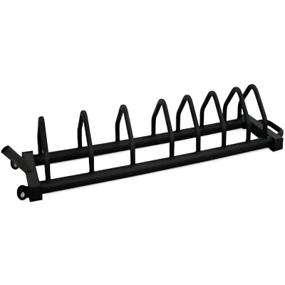 Afbeelding van Toorx Fitness Horizontaal Bumper Plate Rack RBO Zwart Gietijzer