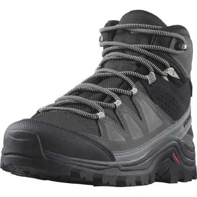 Afbeelding van Salomon Quest ROVE GTX Outdoorschoenen, Dames, Maat: 36, Black/magnet/quiet shade Leer en textiel