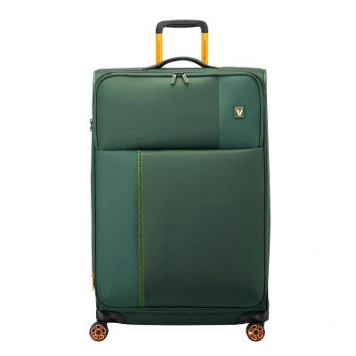 Afbeelding van RONCATO MOVE Zachte, uittrekbare trolley met ritssluiting, 4 wielen, Bos Groen