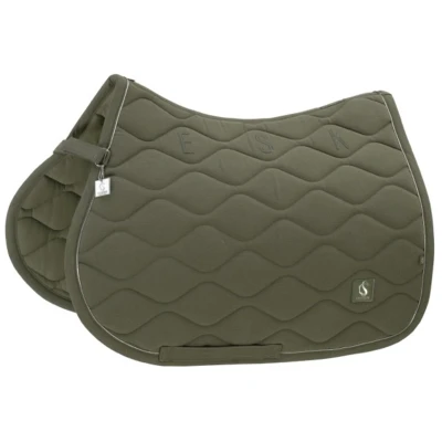 Afbeelding van Eskadron Zadeldekje Classic Sports Denim Dressuur Dusty Olive