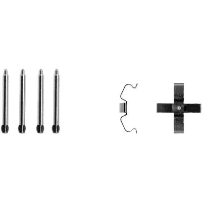 Afbeelding van TEXTAR 82025700 Accessoireset, schijfremblok OPEL: Calibra A, Senator B, Kadett E Saloon, SAAB: 9 3 Convertible