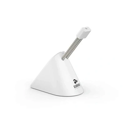 Afbeelding van Glorious Gaming Muiskabelgoot Kabelbeheer voor alle muizen Elimineert wrijving, verstelbare arm, klittenbandbasis, rubberen klem kabelmaten Wit