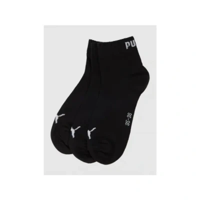 Afbeelding van PUMA Sokken Quarter Plain 3Pack Zwart 3942