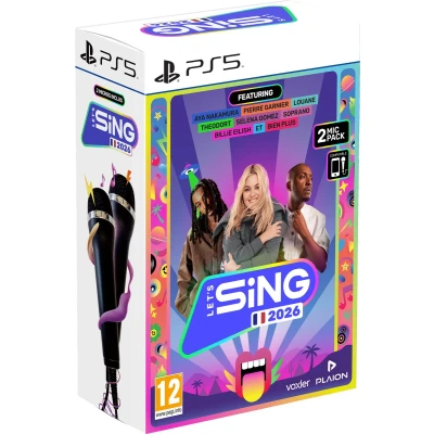Afbeelding van Let&#039;s Sing 2026 + 2 Microphones Version Française PS5