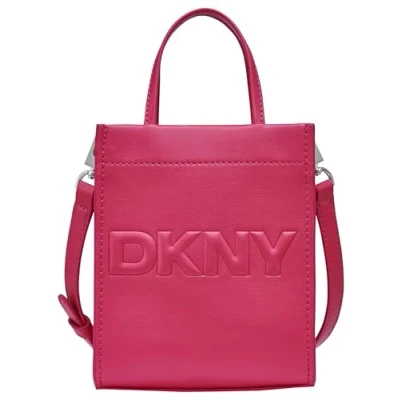 Afbeelding van DKNY Handtas Schoudertas Carter Mini Tote Berry (rood)paars