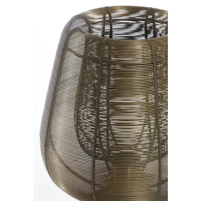 Afbeelding van Light &amp; Living Tafellamp ABOSO Ø24x54cm Brons