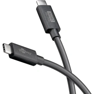 Afbeelding van USB C naar kabel Goobay 1.2 meter 4.0 (240W, 80 Gbps)