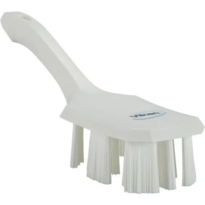 Afbeelding van Vikan Dishwashing Brushes UST Dish Brush with Short Handle White Hard Fibers 260mm