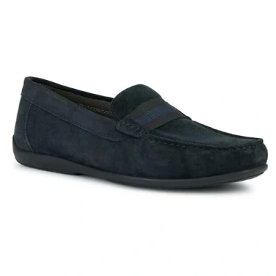 Afbeelding van IGI&amp;CO Ascanio Instappers, Heren, Maat: 42, Blue Veloursleer