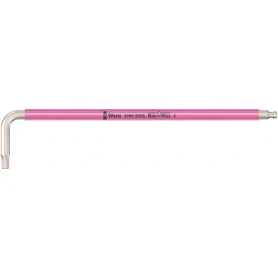 Afbeelding van Wera 3950 SPKL multicolour stiftsleutel rvs inbus 3 x 123mm