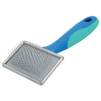 Afbeelding van Vivog Slickerborstel Zacht Blauw S