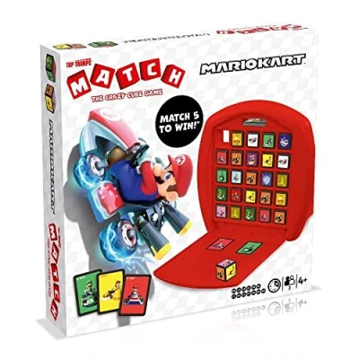 Image de Match Mario Kart Jeu de société d&#039;Observation et Tactique avec Les Personnages L&#039;Univers