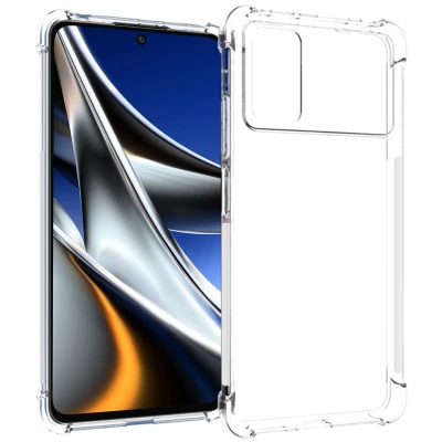 Afbeelding van iMoshion Hoesje Geschikt voor Xiaomi Poco X4 Pro 5G Siliconen Shockproof Case Transparant