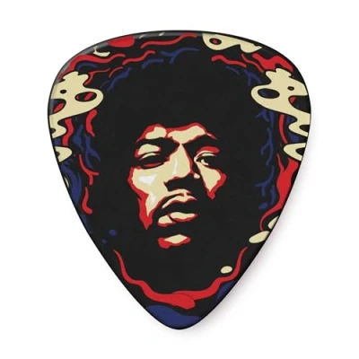 Afbeelding van Jim Dunlop Jimi Hendrix Star Haze Plectrum 6 pack