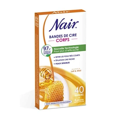Afbeelding van Nair Koude waxstrook, melk en honing, 40 strips
