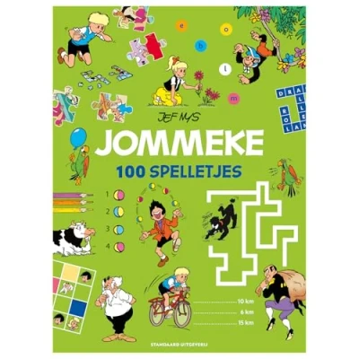 Afbeelding van Jommeke spelboek 1 100 spelletjes 2023