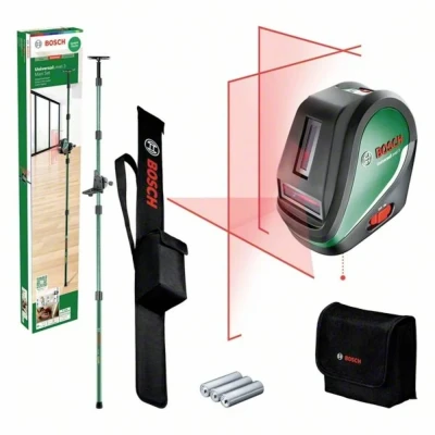 Afbeelding van Bosch Home and Garden UniversalLevel 3 Maxi Set Kruislijnlaser