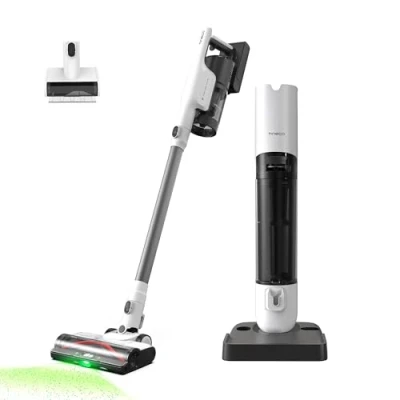 Afbeelding van Tineco PURE ONE Station 5 Plus intelligente draadloze stofzuiger met automatische stofbasis van 2,5 l, volledige zelfreiniging, 175 W zuigkracht, zero tangle technologie, iLoop sensor