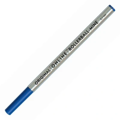 Afbeelding van Online Roller navulling, lijndikte 0,7 mm, schrijfkleur blauw, ISO 14145 2, metalen behuizing, 1 stuk OR/40033