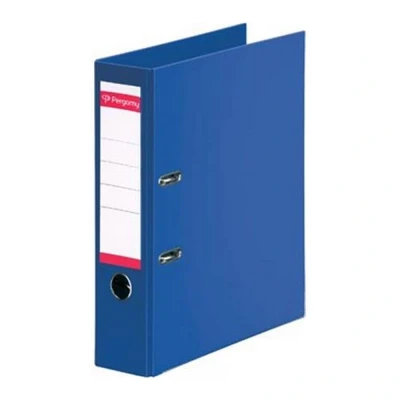 Afbeelding van Pergamy Ordner A4 8cm Blauw 1x