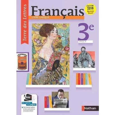 Image de Terre des Lettres Français 3e Manuel élève 2017