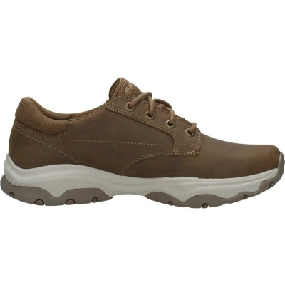 Afbeelding van Skechers Relaxed Fit: Craster Fenzo Veterschoenen Laag cognac Maat 41