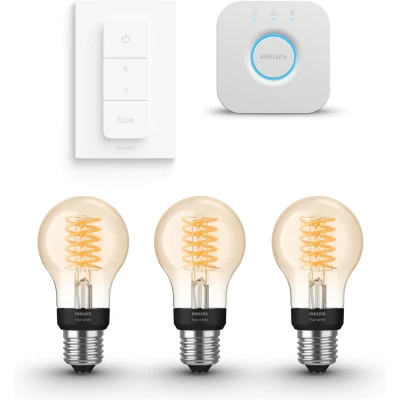 Afbeelding van Philips Hue Starterspakket White Filament Standaardlamp E27