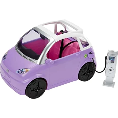 Afbeelding van Barbie Elektrische Auto Speelgoedvoertuig